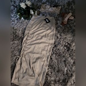 Skirt & Top Set (Satin)